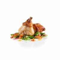 Chicken Haxen gebraten